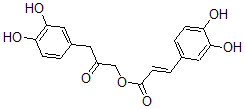 CAS#: 145904-50-3, [3-(3,4-Dihydroxyphenyl)-2-Oxopropyl] (E)-3-(3,4-Dihydroxyphenyl)Prop-2-Enoate