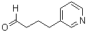 CAS 登录号：145912-93-2， 4-(3-吡啶基)丁醛