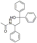 CAS 登录号:14593-09-0, N-(3-羟基-1,3,3-三苯基丙基)乙酰胺