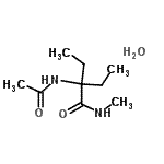 CAS#: 145932-79-2, 2-Acetamido-2-Ethyl-N-Methylbutanamide Hydrate (1:1)