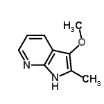 CAS#: 145934-59-4, 3-Methoxy-2-Methyl-1H-Pyrrolo[2,3-b]Pyridine