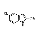 CAS#: 145934-81-2, 5-Chloro-2-Methyl-1H-Pyrrolo[2,3-b]Pyridine