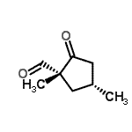 CAS#: 145948-66-9, (1R,4R)-1,4-Dimethyl-2-Oxocyclopentanecarbaldehyde
