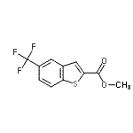 CAS#: 146137-92-0, Methyl 5-(Trifluoromethyl)-1-Benzothiophene-2-Carboxylate