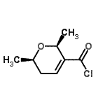 CAS#: 146202-65-5, (2S,6R)-2,6-Dimethyl-5,6-Dihydro-2H-Pyran-3-Carbonyl Chloride