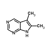 CAS#: 14623-26-8, 5,6-Dimethyl-1H-Pyrrolo[2,3-d]Pyrimidine