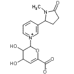 CAS 登录号：146275-15-2， 可替宁N-(4-脱氧-4,5-二去氢)-beta-D-葡糖苷酸