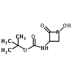 CAS#: 146275-25-4, 2-Methyl-2-Propanyl (1-Hydroxy-2-Oxo-3-Azetidinyl)Carbamate