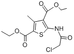 CAS#: 146381-87-5, 5-[(2-Chloroacetyl)Amino]-3-Methyl-2,4-Thiophenedicarboxylic Acid 2,4-Diethyl Ester