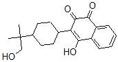 CAS#: 146494-40-8, 4-Hydroxy-3-[4-(1-Hydroxy-2-Methylpropan-2-Yl)Cyclohexyl]Naphthalene-1,2-Dione