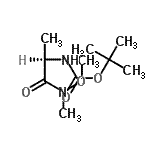 CAS 登录号：146553-06-2， 叔-丁基N-[(1R)-2-(甲氧基-甲基-氨基)-1-甲基-2-氧代-乙基]氨基甲酸酯