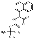 CAS#: 14675-99-1, ({[(2-Methyl-2-Propanyl)Oxy]Carbonyl}Amino)(1-Naphthyl)Acetic Acid