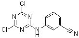 CAS 登录号：146887-21-0， 3-[(4,6-二氯-1,3,5-三嗪-2-基)氨基]苯甲腈