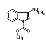 CAS#: 146941-96-0, Methyl 3-(Methylamino)-1H-Indazole-1-Carboxylate