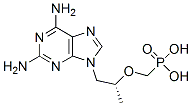 CAS 登录号：147057-10-1， 1-(2,6-二氨基嘌呤-9-基)丙-2-基氧基甲基膦酸
