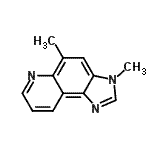 CAS 登录号：147057-19-0， 3,5-二甲基-3H-咪唑并[4,5-f]喹啉