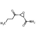 CAS#: 147060-67-1, (2S,3R)-3-Butyryl-2-Oxiranecarboxamide