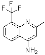 CAS 登录号：147147-73-7， 2-甲基-8-(三氟甲基)-4-喹啉胺