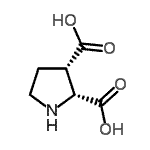 CAS#: 147332-10-3, (2R,3S)-2,3-Pyrrolidinedicarboxylic Acid