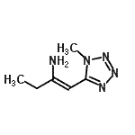 CAS#: 147411-55-0, (1Z)-1-(1-Methyl-1H-Tetrazol-5-Yl)-1-Buten-2-Amine