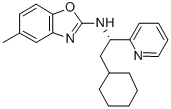 CAS 登录号：147432-77-7， N-[(1S)-2-环己基-1-吡啶-2-基乙基]-5-甲基-1,3-苯并恶唑-2-胺