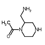 CAS 登录号：147557-08-2， 1-[2-(氨基甲基)-1-哌嗪基]乙酮