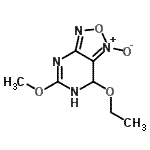 CAS#: 147591-83-1, 7-Ethoxy-5-Methoxy-3,7-Dihydro[1,2,5]Oxadiazolo[3,4-d]Pyrimidine 1-Oxide