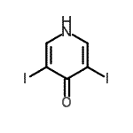 CAS#: 14764-90-0, 3,5-Diiodo-4(1H)-Pyridinone
