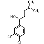 CAS 登录号：147641-96-1， (1R)-1-(3,4-二氯苯基)-3-(二甲基氨基)-1-丙醇