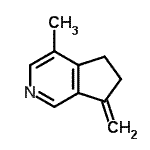 CAS#: 147646-29-5, 4-Methyl-7-Methylene-6,7-Dihydro-5H-Cyclopenta[c]Pyridine