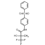 CAS#: 147695-92-9, 3,3,3-Trifluoro-2-Hydroxy-2-Methyl-N-[4-(Phenylsulfonyl)Phenyl]Propanamide