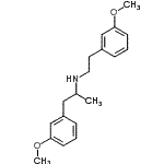 CAS 登录号：1477-07-2， 1-(3-甲氧基苯基)-N-[2-(3-甲氧基苯基)乙基]-2-丙胺