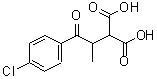CAS 登录号：147819-14-5， [1-(4-氯苯基)-1-氧代-2-丙基]丙二酸