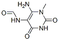 CAS 登录号:14785-95-6, N-(6-氨基-1,2,3,4-四氢-1-甲基-2,4-二氧代-5-嘧啶基)甲酰胺