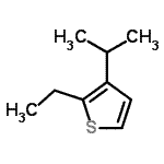 CAS#: 147871-80-5, 2-Ethyl-3-Isopropylthiophene