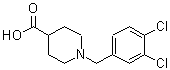 CAS 登录号：147959-16-8， 1-(3,4-二氯苄基)-4-哌啶羧酸