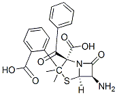CAS 登录号：14796-35-1， 2-(2'-羧基苯基)苯甲酰基-6-氨基青霉烷酸