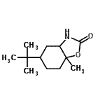 CAS#: 148239-28-5, 7A-Methyl-5-(2-Methyl-2-Propanyl)Hexahydro-1,3-Benzoxazol-2(3H)-One