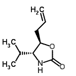 CAS 登录号：148261-82-9， (4R,5R)-5-烯丙基-4-异丙基-1,3-恶唑烷-2-酮