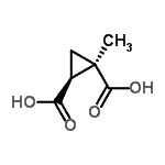 CAS#: 148261-95-4, (1R,2S)-1-Methyl-1,2-Cyclopropanedicarboxylic Acid
