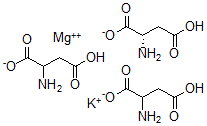 CAS 登录号:14842-81-0, 天冬氨酸钾和天冬氨酸镁