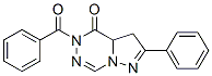 CAS 登录号：148680-60-8， 5-(苯甲酰基)-2-苯基-3,3a-二氢吡唑并[1,5-d][1,2,4]三嗪-4-酮