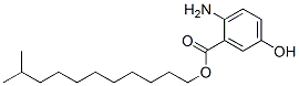 CAS 登录号:148915-78-0, 10-甲基十一烷基2-氨基-5-羟基苯甲酸酯