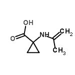 CAS#: 148930-72-7, 1-(Isopropenylamino)Cyclopropanecarboxylic Acid