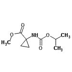 CAS 登录号：148930-74-9， 甲基1-[(异丙氧羰基)氨基]环丙烷羧酸酯
