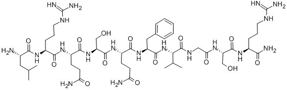 CAS#: 149097-03-0, Leucyl-arginyl-glutaminyl-seryl-glutaminyl-phenylalanyl-valyl-glycyl-seryl-argininamide