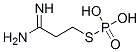 CAS 登录号：149206-93-9， (3-氨基-3-亚氨基丙基)硫基膦酸