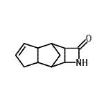 CAS 登录号：14930-20-2， 9-氮杂四环[5.4.1.0<sup>2,6</sup>.0<sup>8,11</sup>]十二碳-3-烯-10-酮