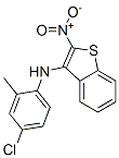 CAS 登录号:149338-14-7, N-(4-氯-2-甲基苯基)-2-硝基-1-苯并噻吩-3-胺