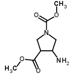 CAS#: 149429-34-5, Dimethyl 4-Amino-1,3-Pyrrolidinedicarboxylate